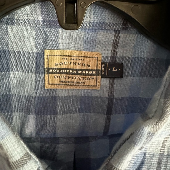 Southern Marsh boys button down shirt - size youth large - Picture 2 of 2